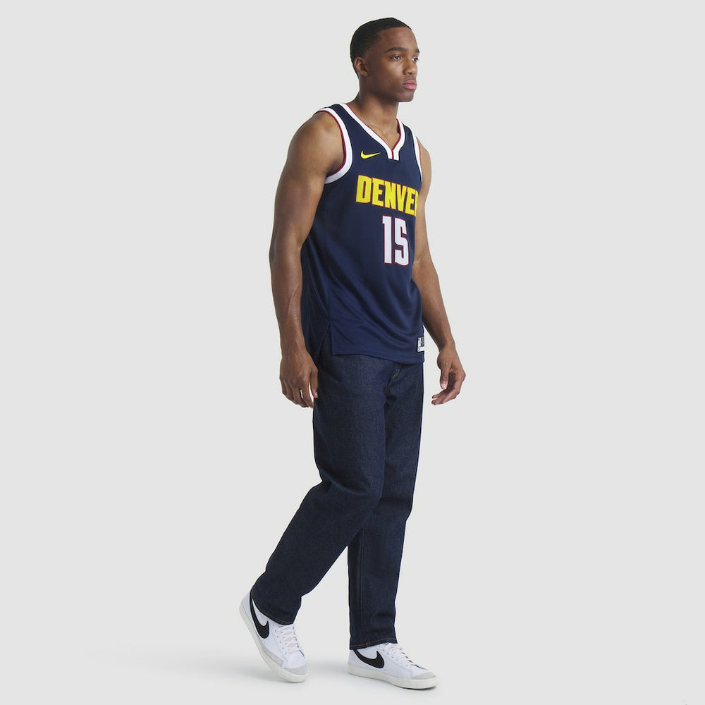 Nikola Jokic Denver Nuggets Unisex Swingman Jersey Icon Editi- Navy