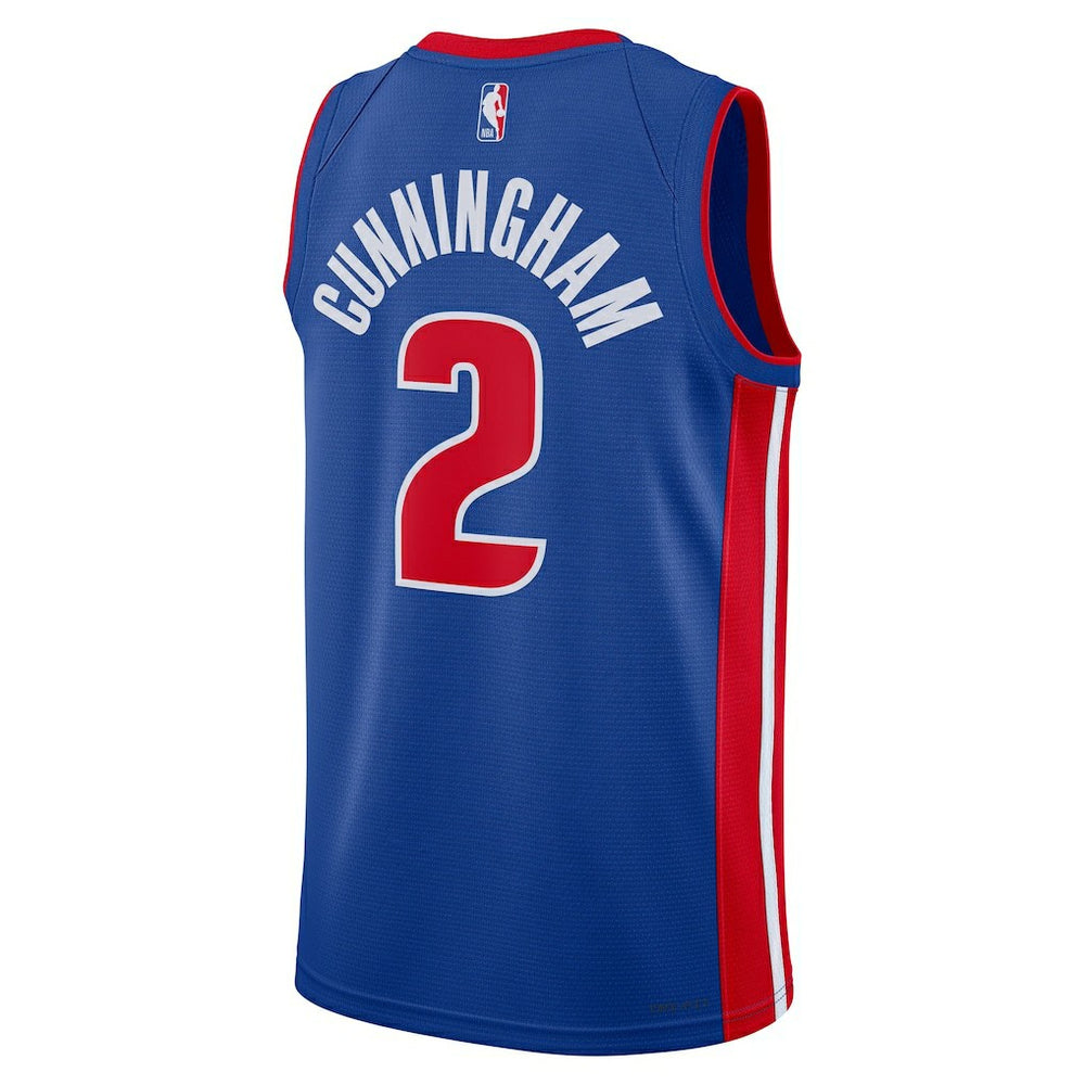 Cade Cunningham Detroit Pistons Unisex Swingman Jersey Icon Edition Blue