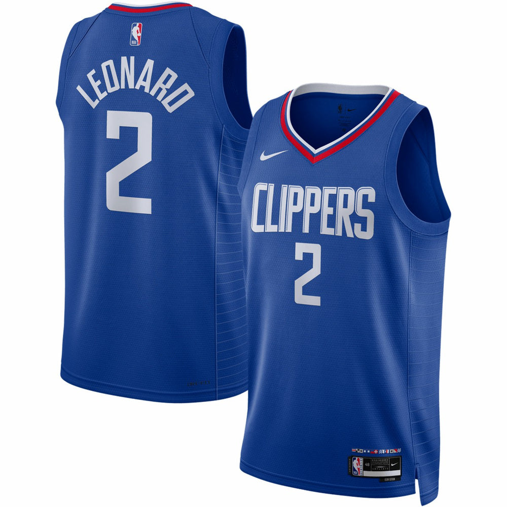 Kawhi Leonard LA Clippers Unisex Swingman Jersey Icon Edition Royal