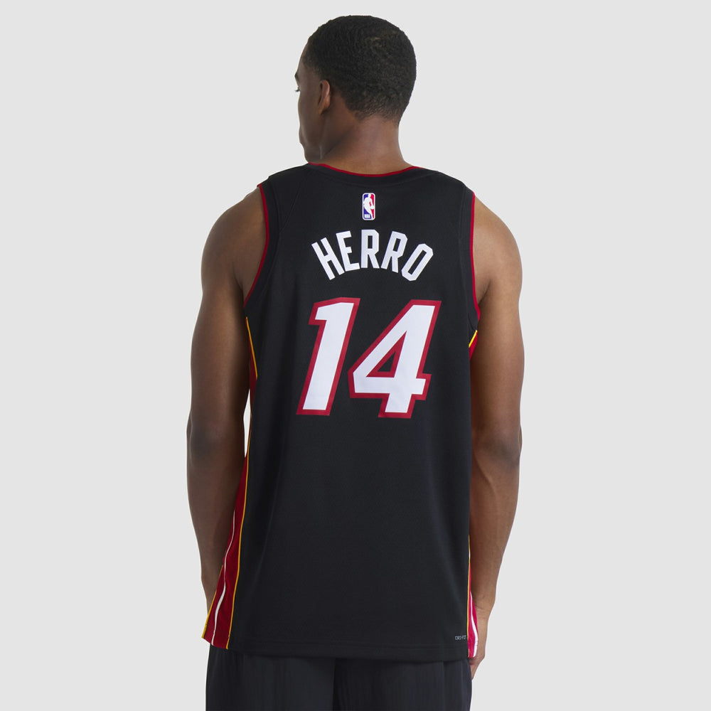 Tyler Herro Miami Heat Unisex Swingman Jersey Icon Edition Black