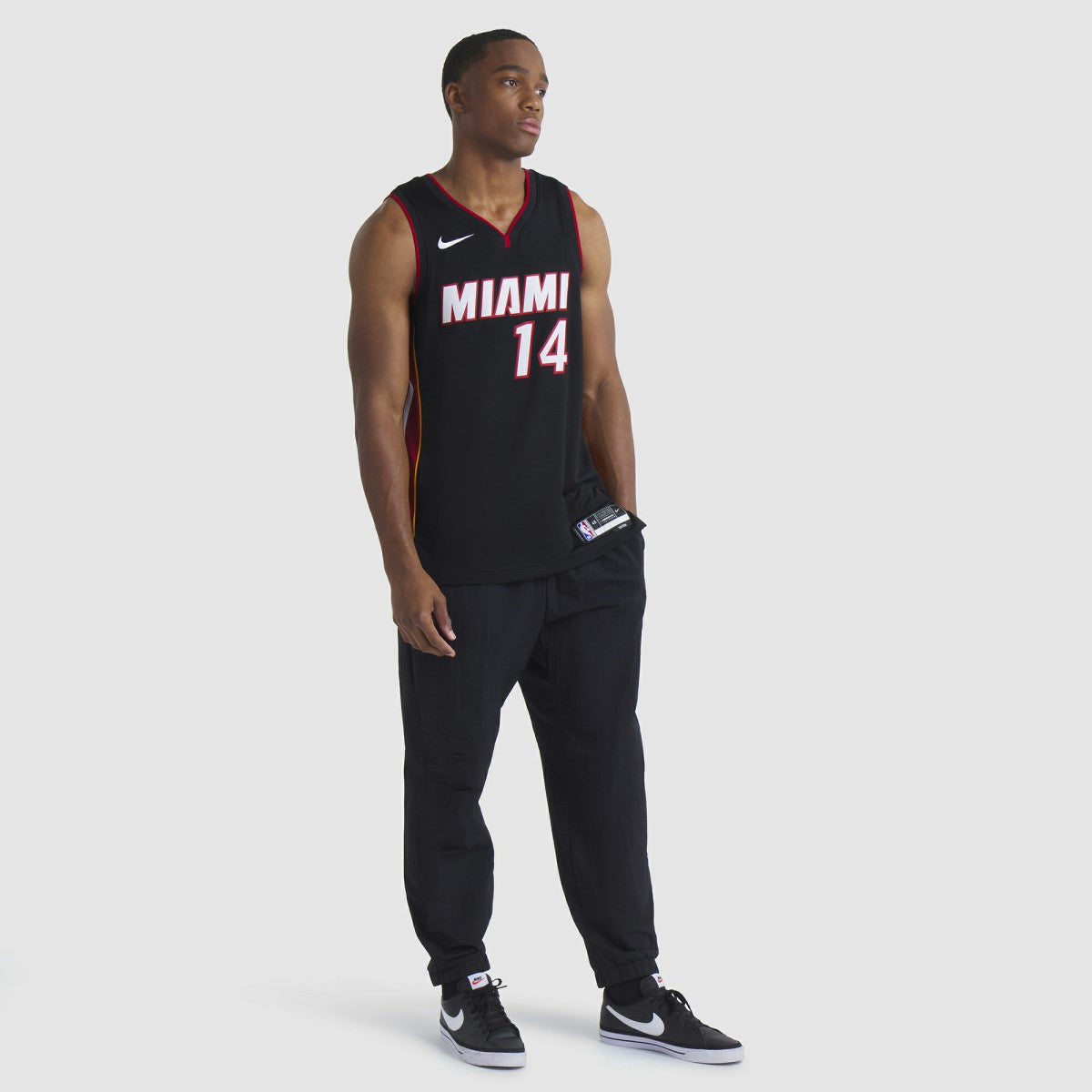 Tyler Herro Miami Heat Unisex Swingman Jersey Icon Edition Black