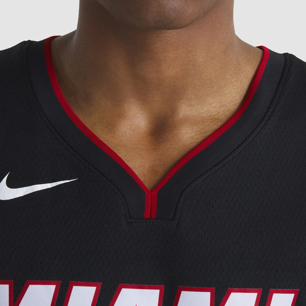 Tyler Herro Miami Heat Unisex Swingman Jersey Icon Edition Black