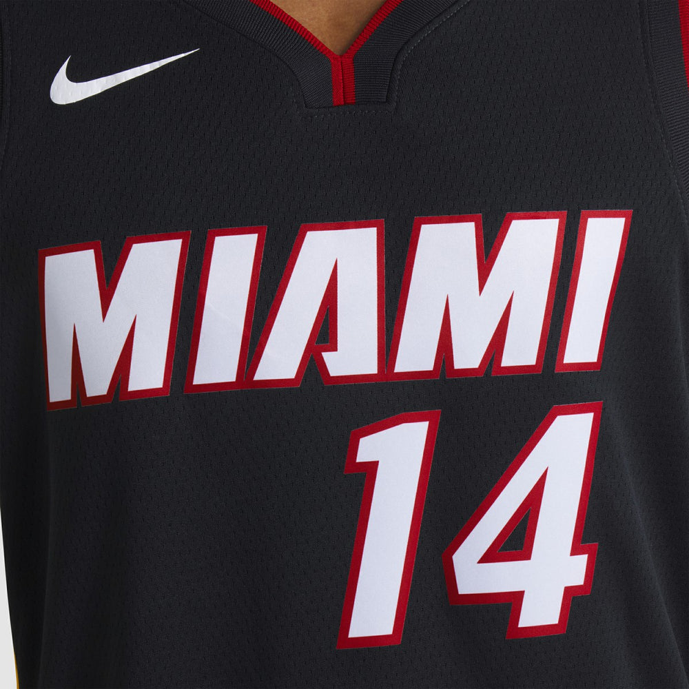 Tyler Herro Miami Heat Unisex Swingman Jersey Icon Edition Black