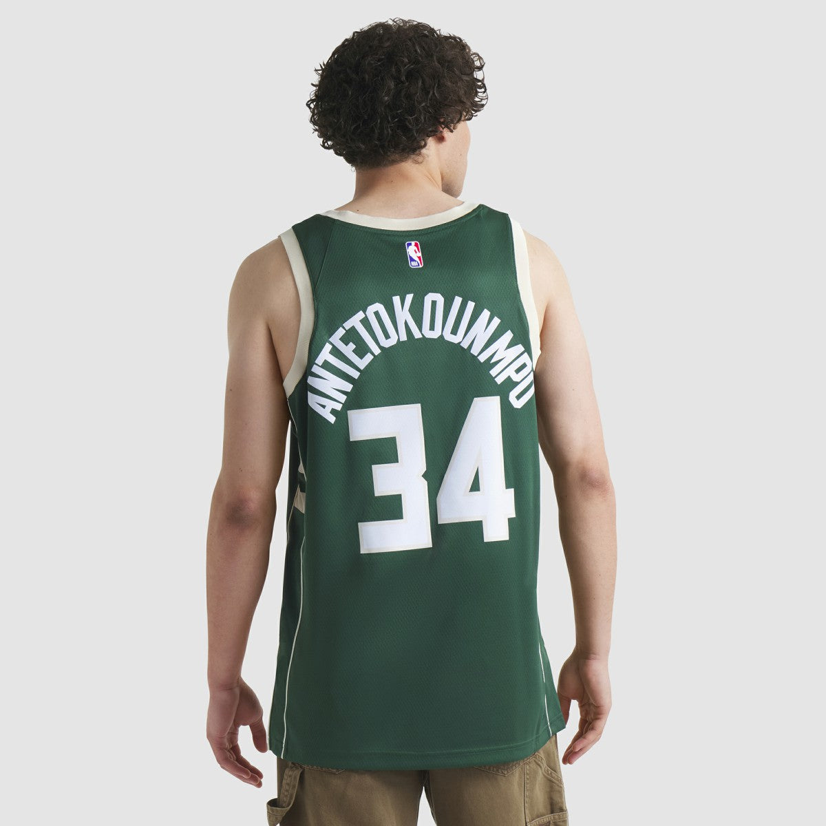 Giannis Antetokounmpo Milwaukee Bucks Unisex Swingman Jersey Icon Edition Hunter Green