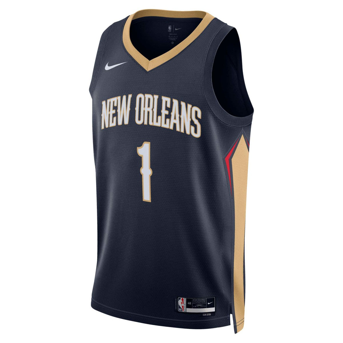 Zion Williamson New Orleans Pelicans Unisex Swingman Jersey Icon Edition Navy