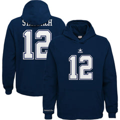 Dallas Cowboys Youth Retired Player Name & Number Pullover Hoodie Navy
