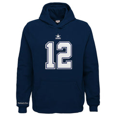 Dallas Cowboys Youth Retired Player Name & Number Pullover Hoodie Navy