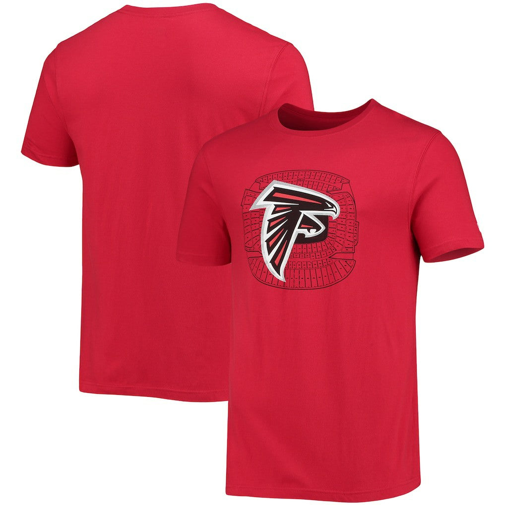 Atlanta Falcons New Era Stadium T-Shirt Red