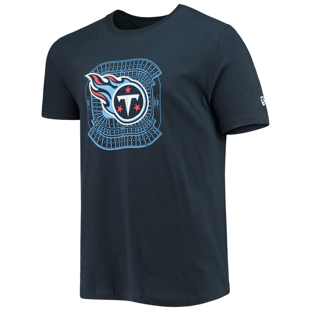 Tennessee Titans New Era Stadium T-Shirt Navy
