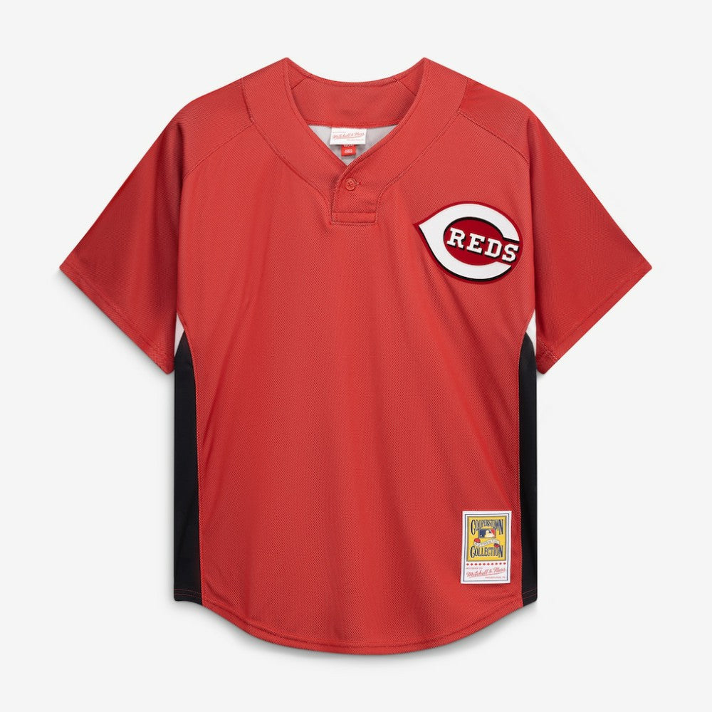 Ken Griffey Jr. Cincinnati Reds Mitchell & Ness Authentic Batting Practice Jersey - Red Jerseys