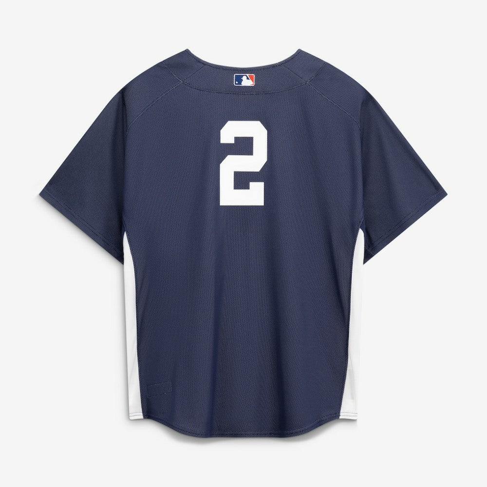 Derek Jeter New York Yankees Mitchell & Ness Authentic Batting Practice Jersey - Navy Jerseys