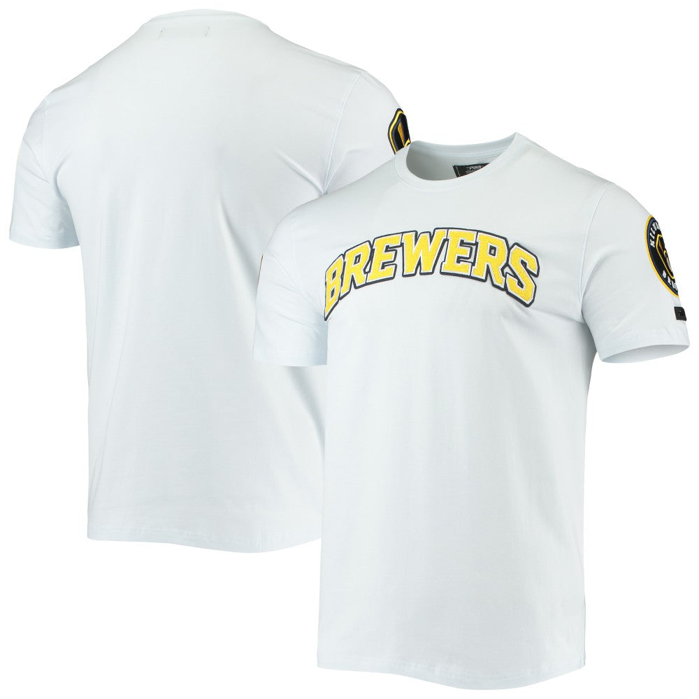 Milwaukee Brewers Pro Standard Team Logo T-Shirt - White T-shirts