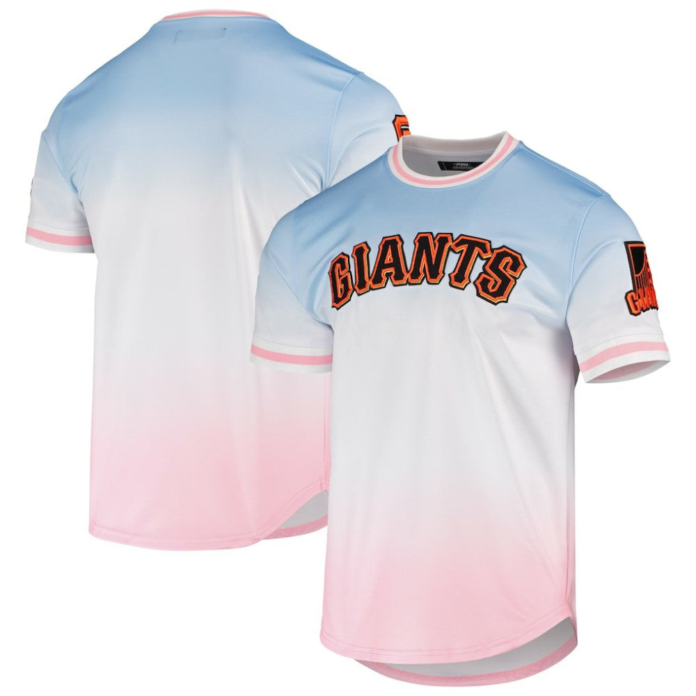 San Francisco Giants Pro Standard Ombre T-Shirt - Blue/Pink T-shirts