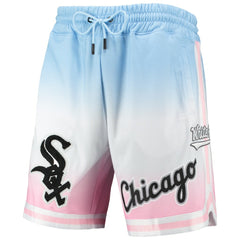 Chicago White Sox Pro Standard Team Logo Pro Ombre Shorts - Blue/Pink Shorts