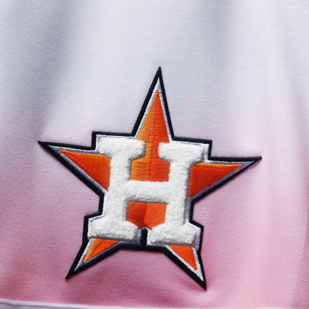 Houston Astros Pro Standard Team Logo Pro Ombre Shorts - Blue/Pink Shorts