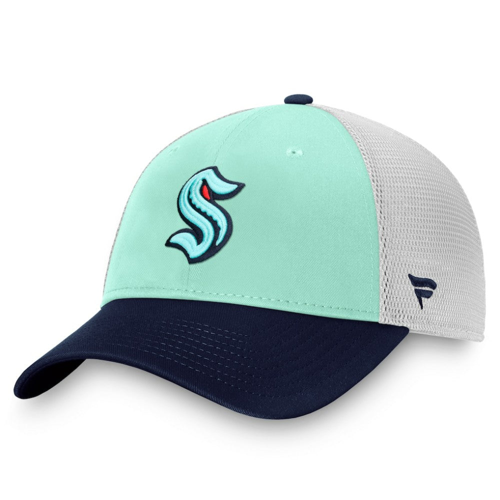 NHL Seattle Kraken Fanatics Special Edition 2.0 Trucker Adjustable Hat - Blue