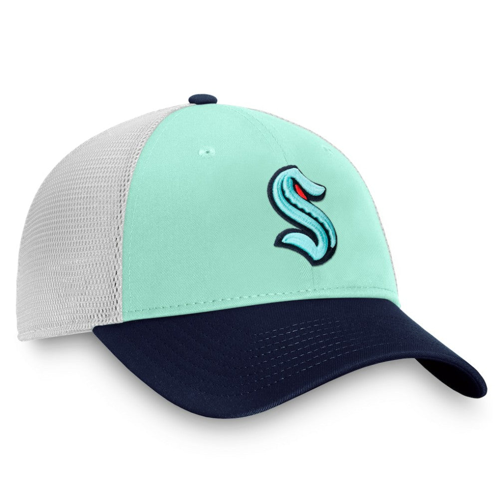 NHL Seattle Kraken Fanatics Special Edition 2.0 Trucker Adjustable Hat - Blue