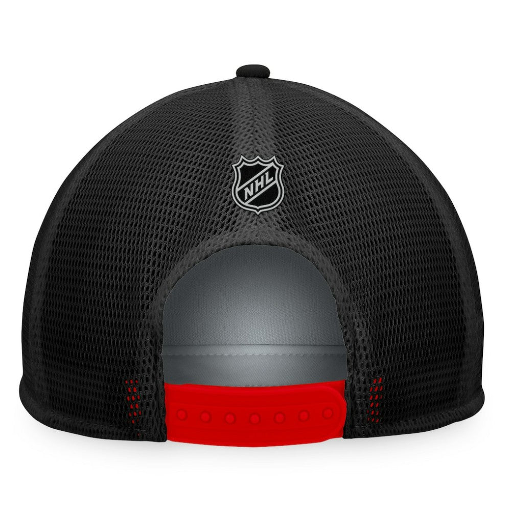NHL Chicago Blackhawks Fanatics Special Edition 2.0 Trucker Snapback Adjustable Hat - Red/Black