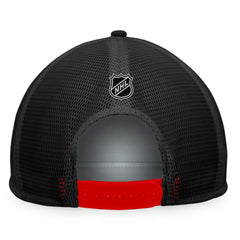 NHL Chicago Blackhawks Fanatics Special Edition 2.0 Trucker Snapback Adjustable Hat - Red/Black
