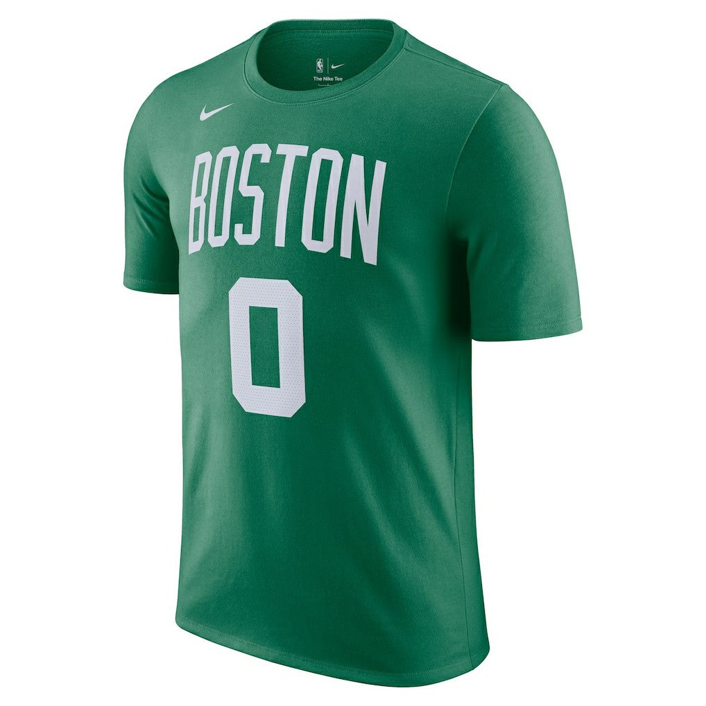 Jayson Tatum Boston Celtics Icon 2022/23 Name & Number T-Shirt Kelly Green