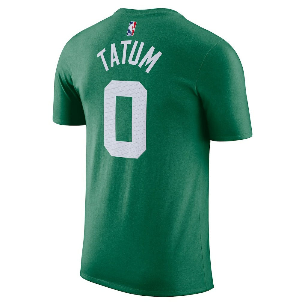 Jayson Tatum Boston Celtics Icon 2022/23 Name & Number T-Shirt Kelly Green