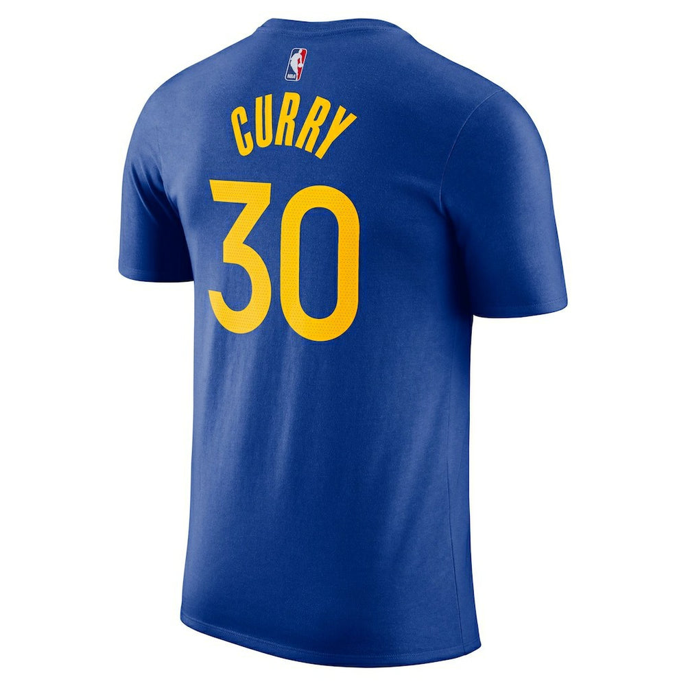 Stephen Curry Golden State Warriors Icon 2022/23 Name & Number T-Shirt Royal