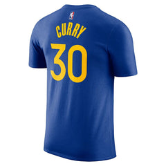 Stephen Curry Golden State Warriors Icon 2022/23 Name & Number T-Shirt Royal