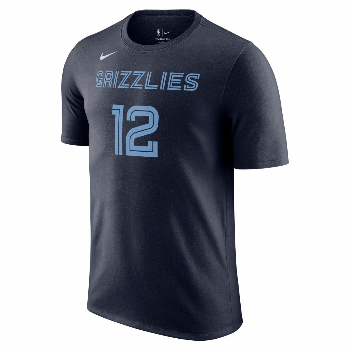 Ja Morant Memphis Grizzlies Icon 2022/23 Name & Number T-Shirt Navy