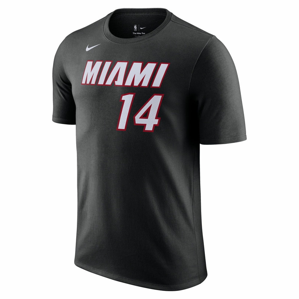 Tyler Herro Miami Heat Icon 2022/23 Name & Number T-Shirt Black