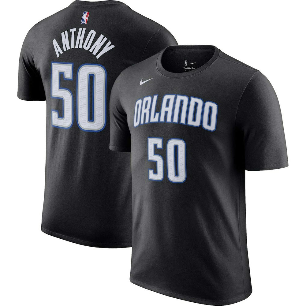 Cole Anthony Orlando Magic Icon 2022/23 Name & Number T-Shirt Black