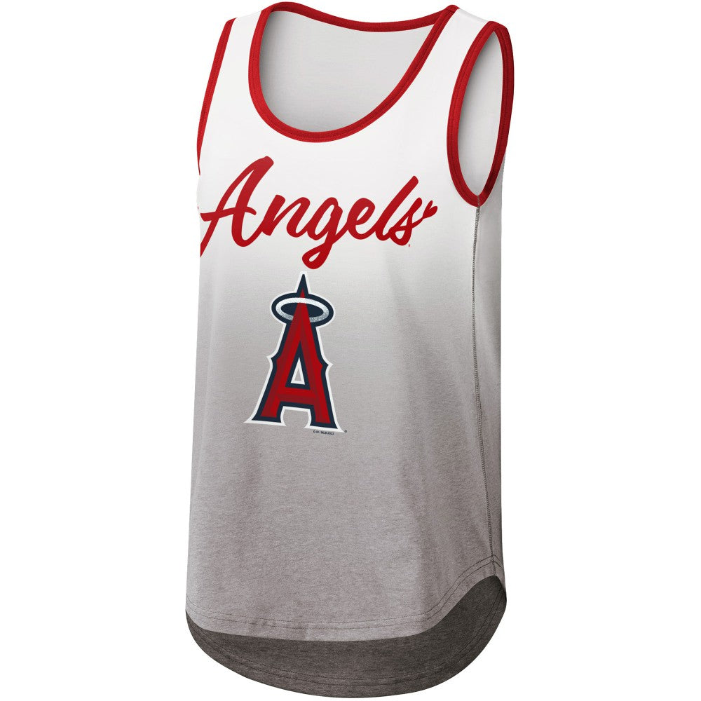 Los Angeles Angels G-III 4Her by Carl Banks Women's Logo Opening Day Tank Top - White Tanks