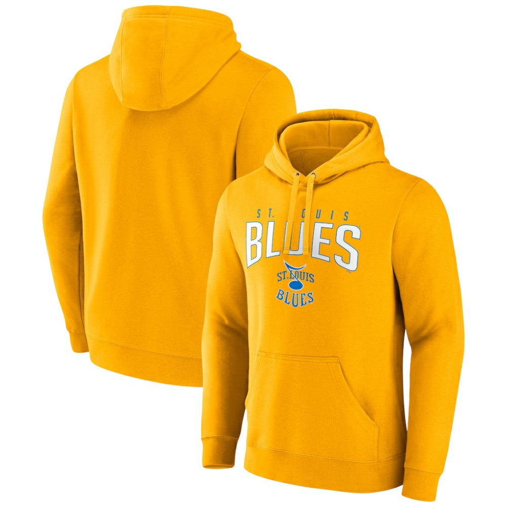 NHL St. Louis Blues Fanatics Special Edition 2.0 Wordmark Pullover Hoodie - Gold