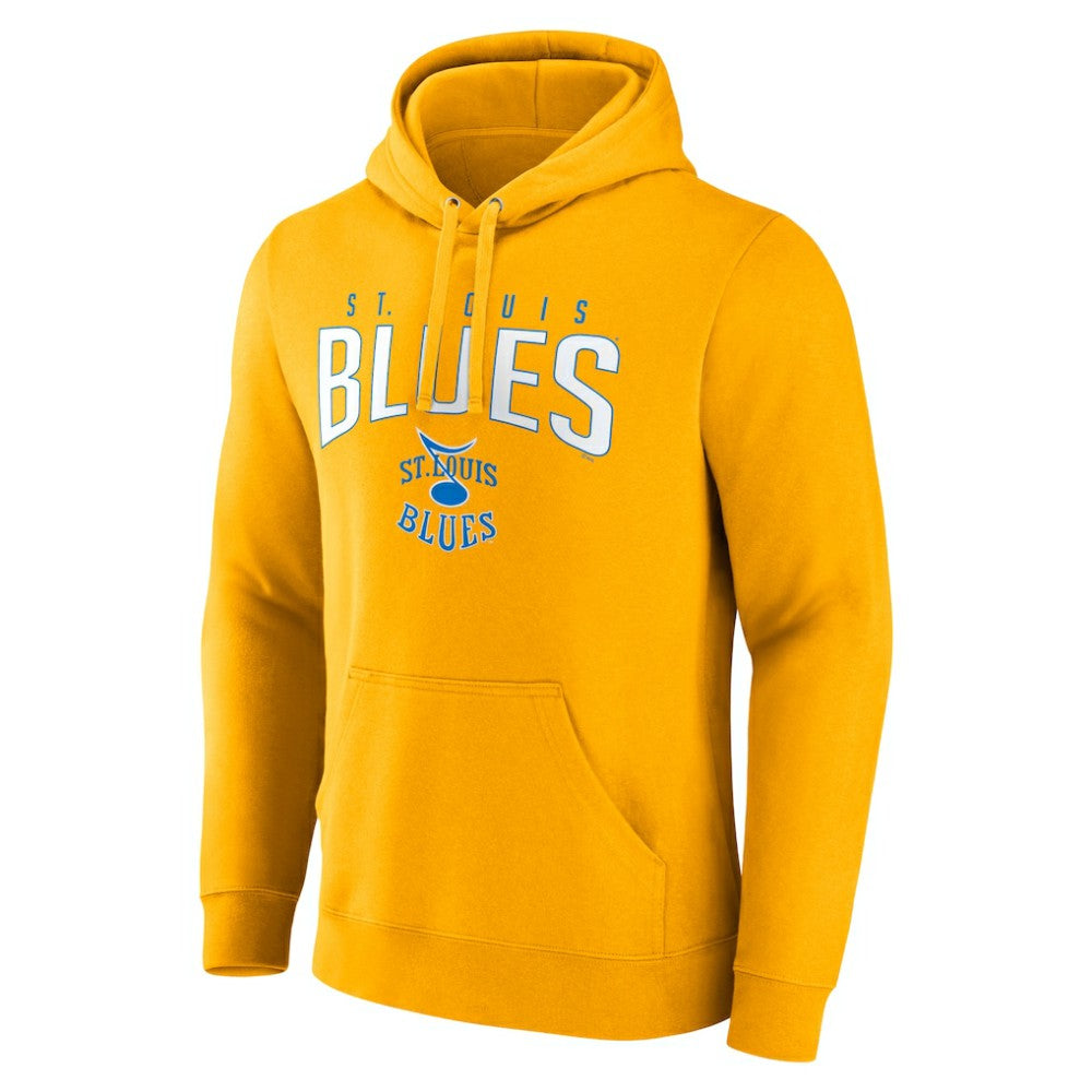 NHL St. Louis Blues Fanatics Special Edition 2.0 Wordmark Pullover Hoodie - Gold