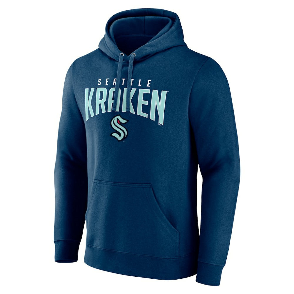 NHL Seattle Kraken Fanatics Special Edition 2.0 Wordmark Pullover Hoodie - Navy