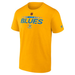 NHL St. Louis Blues Fanatics Special Edition 2.0 Authentic Pro T-Shirt - Yellow