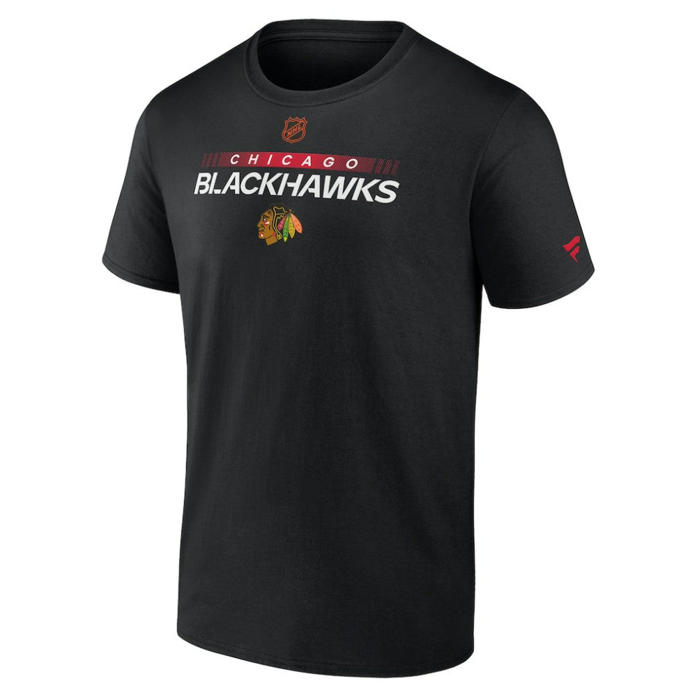 NHL Chicago Blackhawks Fanatics Special Edition 2.0 Authentic Pro T-Shirt - Black