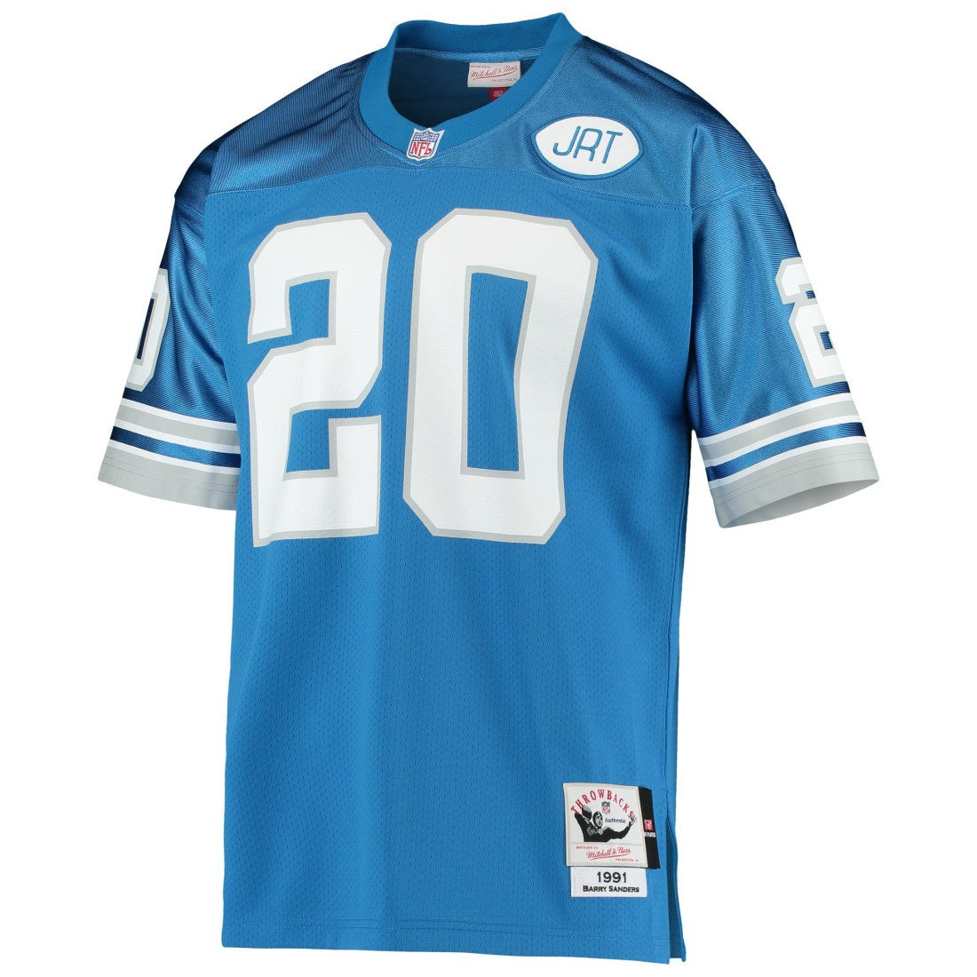 Barry Sanders Detroit Lions 1991 Authentic Throwback Retired Player Jersey Blue