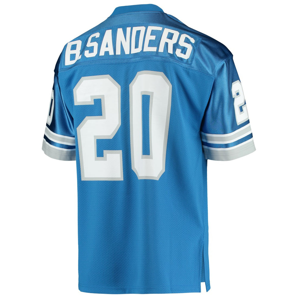 Barry Sanders Detroit Lions 1991 Authentic Throwback Retired Player Jersey Blue