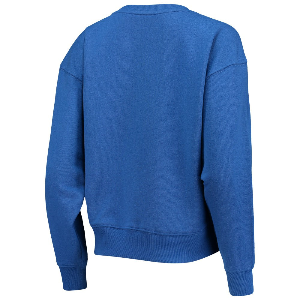 Kansas City Royals DKNY Sport Women's Carrie Pullover Sweatshirt - Royal Pullover