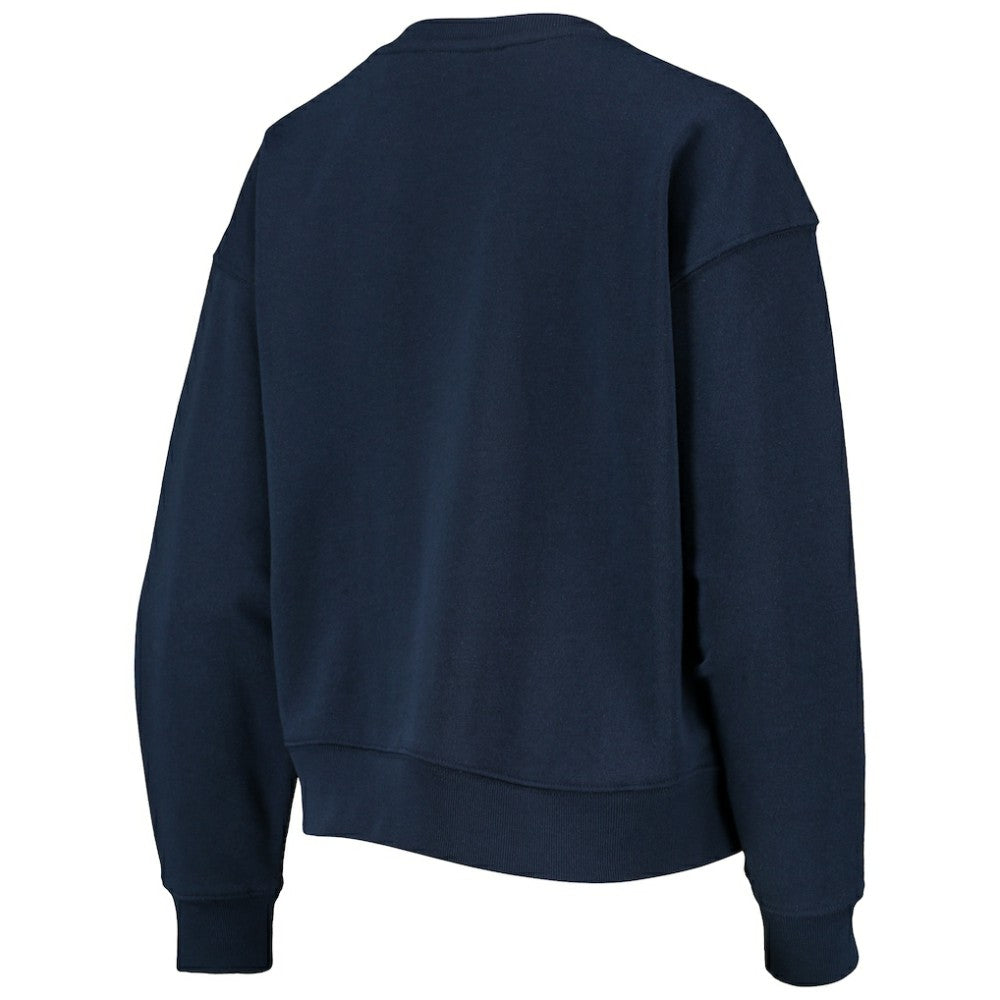 Minnesota Twins DKNY Sport Women's Carrie Pullover Sweatshirt - Navy Pullover