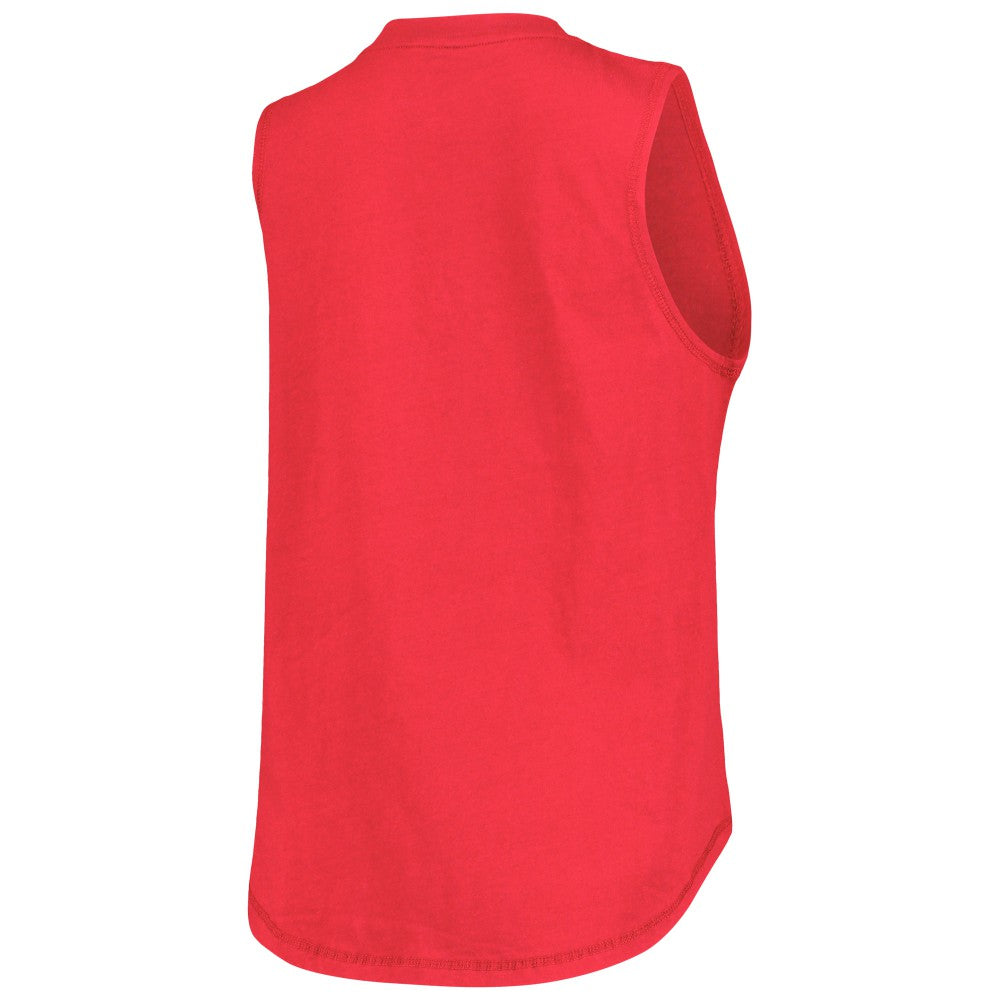 Los Angeles Angels DKNY Sport Women's Marcie Tank Top - Red Tanks