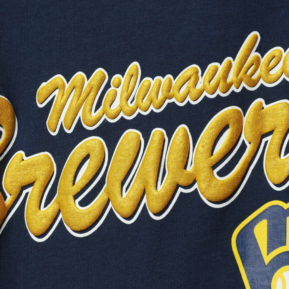 Milwaukee Brewers DKNY Sport Women's Marcie Tank Top - Navy Tanks