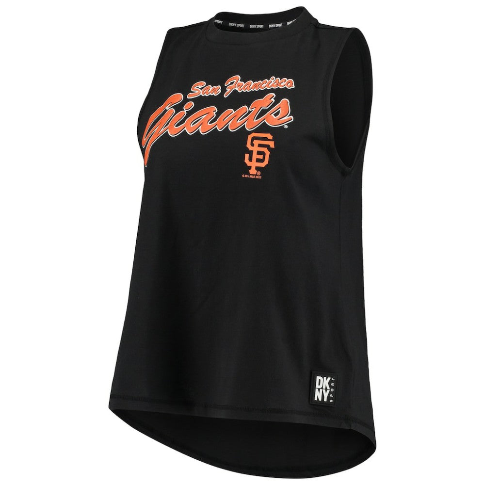 San Francisco Giants DKNY Sport Women's Marcie Tank Top - Black Tanks