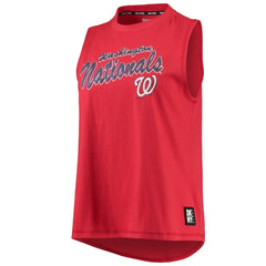 Washington Nationals DKNY Sport Women's Marcie Tank Top - Red Tanks