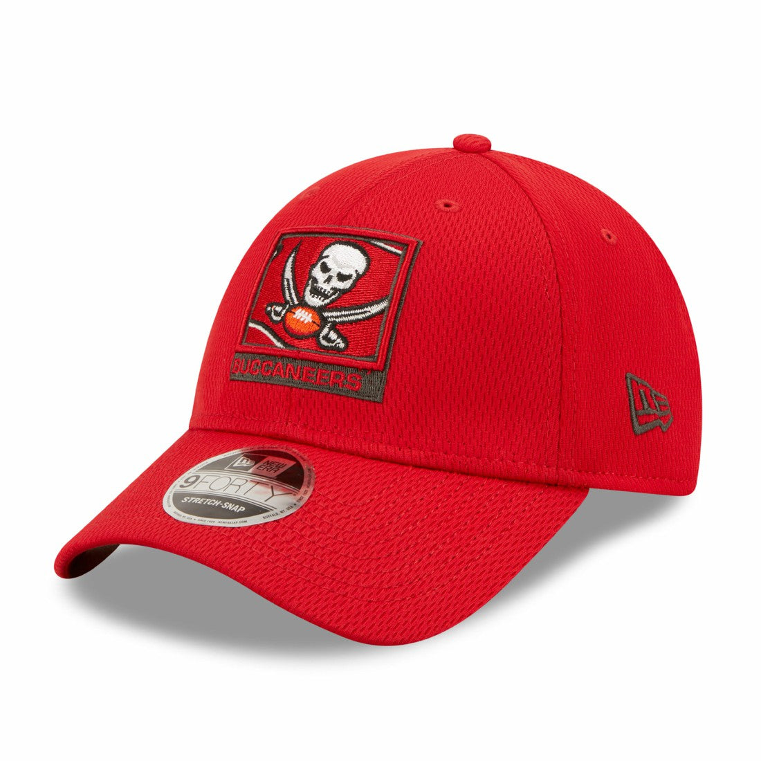 Tampa Bay Buccaneers New Era Framed AF 9FORTY Snapback Hat Red