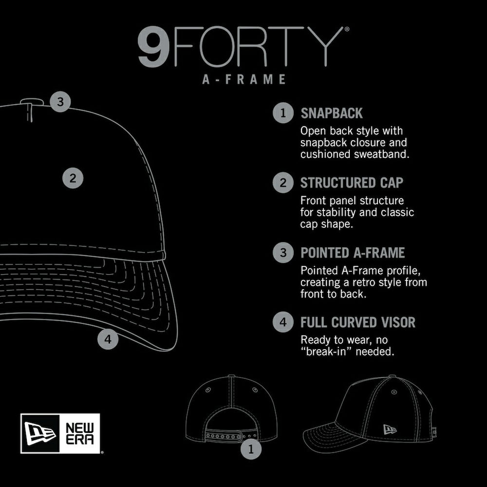 Arizona Cardinals New Era Framed AF 9FORTY Snapback Hat Cardinal