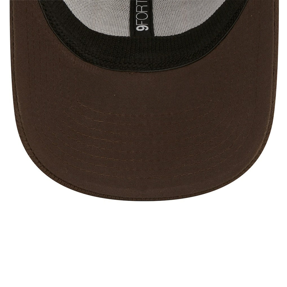 Cleveland Browns New Era Framed AF 9FORTY Snapback Hat Brown