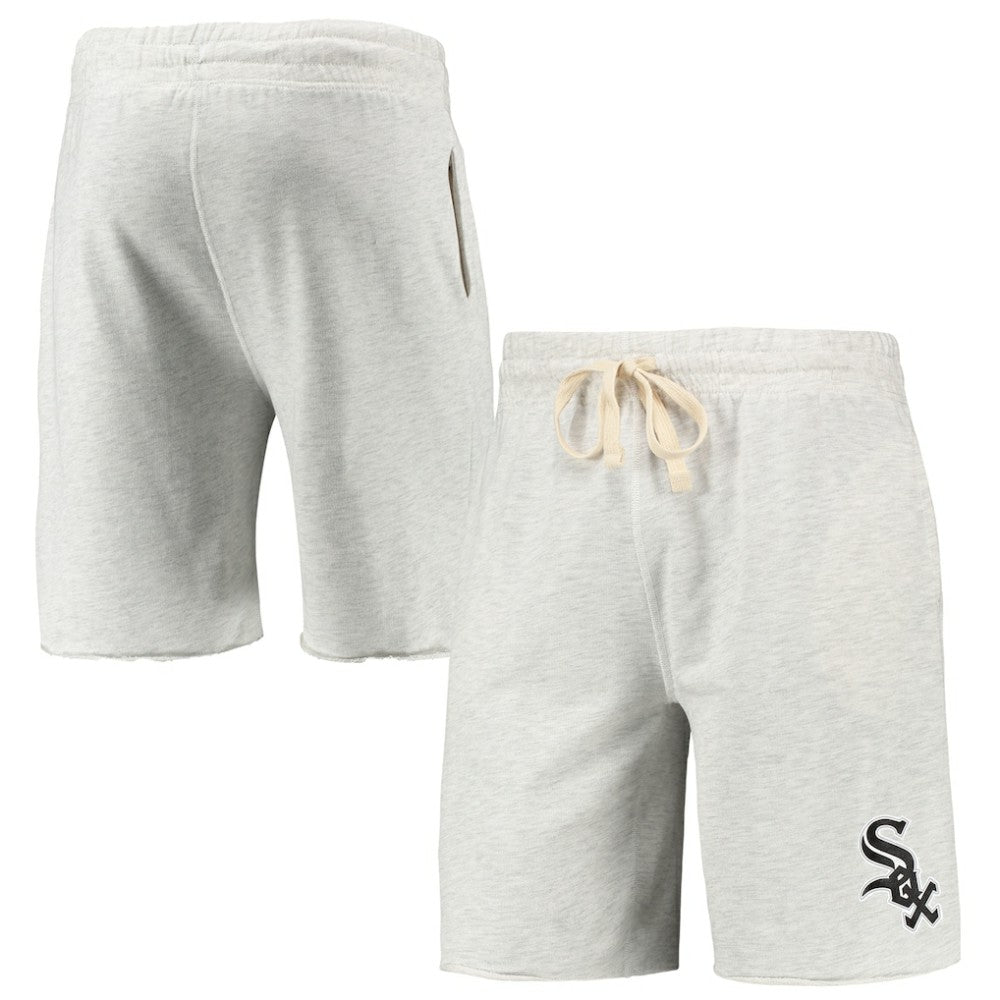 Chicago White Sox Concepts Sport Mainstream Terry Tri-Blend Shorts - Oatmeal Shorts