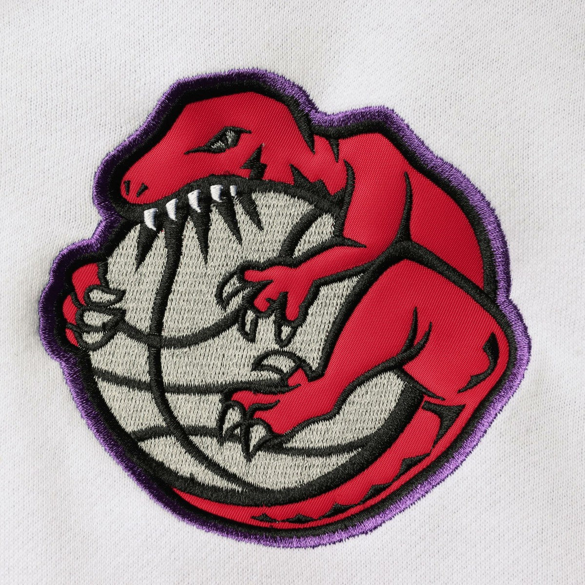 Toronto Raptors Hardwood Classics Fusion 2.0 Colorblock Pullover Hoodie Purple