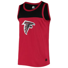 Atlanta Falcons Starter Team Touchdown Fashion Tank Top Red/Black